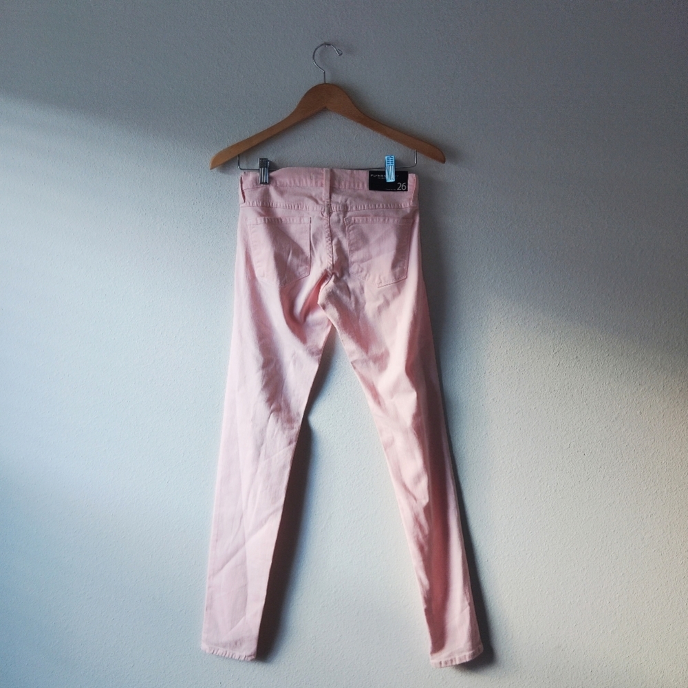 Flying Monkey Light Pink Skinny Jeans - Picture 2 of 6